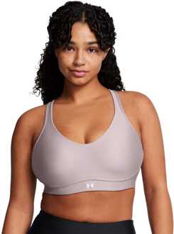 Under Armour Dames Under Armour Infinity 2.0 Low Sportbeha in Grijs
