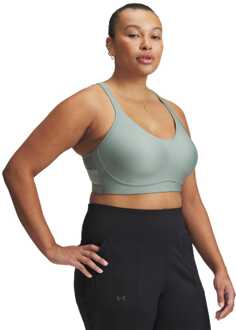 Under Armour Dames Under Armour Infinity 2.0 Low Sportbeha in Groen - M (D-DD)