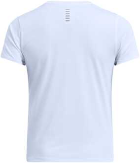 Under Armour Dames Under Armour Launch Top met korte mouwen in Blauw