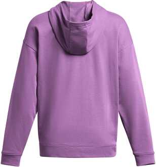 Under Armour Dames Under Armour Rival Terry Os Hoody in paars - UK 8-10 (Womens)