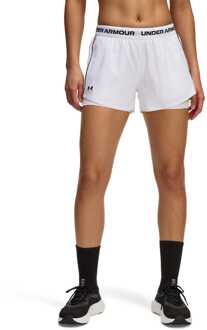 Under Armour Dames Under Armour Tech Play Up 2-in-1 short in wit