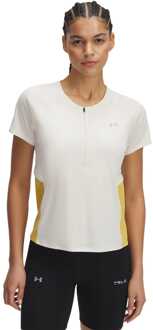 Under Armour Dames Under Armour Trail Run Zip Top in bruin - UK 8-10 (Womens)