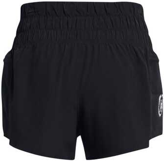 Under Armour Dames Under Armour UA Launch Shorts in zwart