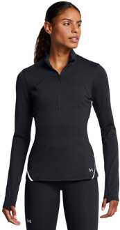 Under Armour Dames Under Armour Vanish Cold Weather 1/2 Zip Top in Zwart