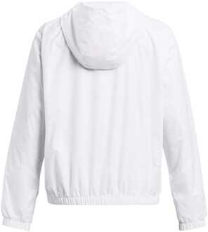 Under Armour Dames Windjack Under Armour Rival Sport in Wit - maat