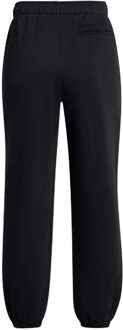 Under Armour Dames Woordmerk Fleece Icon Oversized Joggingbroek (Zwart) - L