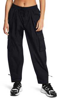 Under Armour Damesbroek Under Armour Crinkle Woven in Zwart - UK 12-14 (Womens)