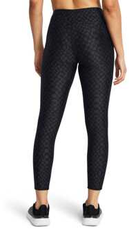 Under Armour Dameslegging Under Armour HeatGear No-Slip Tailleband Printed Ankle in Black Zwart - EU 36 / UK 8