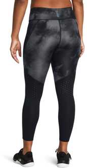 Under Armour Damespanty Under Armour UA Launch Bedrukte Enkelbroek in Zwart