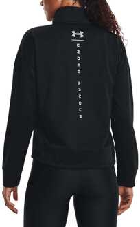 Under Armour Damestop Under Armour Reflecterende Quarter-Zip in Zwart - maat UK 0-2 (Womens)