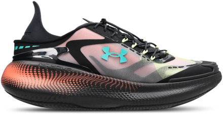 Under Armour Echo Sneakers Heren - Oranje - Maat 44.5 - Mesh/Synthetisch Orange