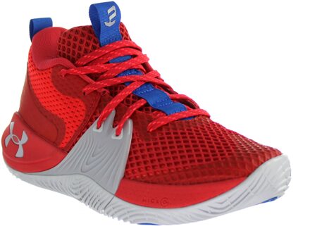 Under Armour Embiid 1 Rood Heren Sportschoenen - maat EU 40 / UK 6.5