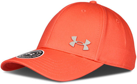 Under Armour Essential Low Petten Unisex - Rood - One Size - Poly (Polyester) Red