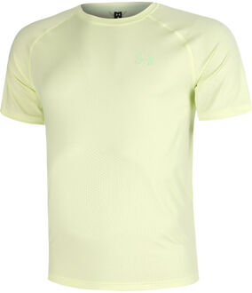 Under Armour Explor Trail Run Graphic  Hardloopshirt Heren-lichtgroen, zwart - XL