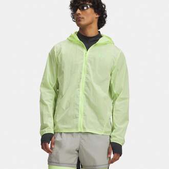 Under Armour Explor Trail Run WindShell Hardloopjas Heren-lichtgroen, neongroen - L