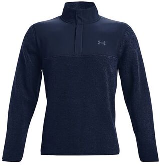 Under Armour Fleece Pile Heren Navy Golf Sweater - maat