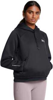 Under Armour Fleece Pro Hoodie voor dames in zwart - UK 4-6 (Womens)