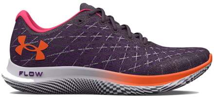 Under Armour Flow Velociti Wind 2 Neutrale Schoen Dames-Paars - 40.5