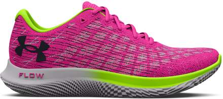 Under Armour FLOW Velociti Wind 2 Neutrale Schoen Dames-Pink,Groen roze - 37.5,38,38.5,39,40,40.5,41,42,42.5,43