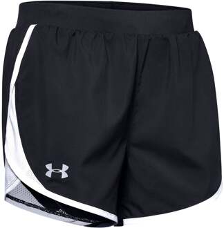 Under Armour Fly-By 2.0 Shorts Dames-Zwart,Wit - XS,S,M,L,XL,XXL