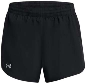 Under Armour Fly By 2in1 Hardloopshorts Dames-Zwart - S