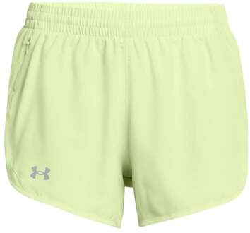 Under Armour Fly By 3in Hardloopshorts Dames-Groen - L