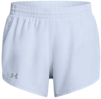Under Armour Fly By 3in Hardloopshorts Dames-Lichtblauw - M