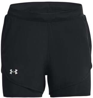 Under Armour Fly By Elite 2in1 Shorts Dames zwart - L