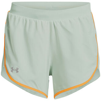 Under Armour Fly-By Elite 3in Shorts Dames-Groen,Oranje - M