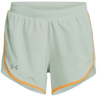 Under Armour Fly-By Elite 3in Shorts Dames-Groen,Oranje - XS