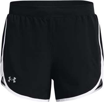 Under Armour Fly By Elite 5in Shorts Dames-Zwart,Wit - XS,S,M,L,XL