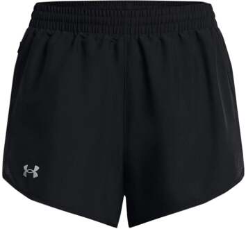 Under Armour Fly By Hardloopshorts Dames-Zwart - XS