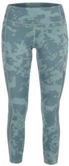 Under Armour Fly Fast Ankle Print Hardlooplegging Dames-blaugrau - M