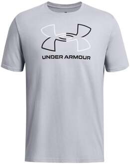 Under Armour Foundation Update T-shirt Heren-Grijs,Zwart - S