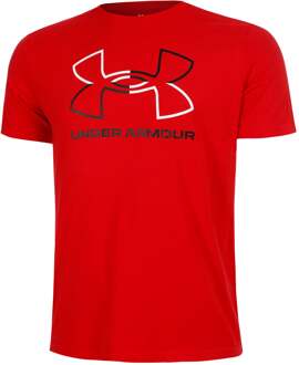 Under Armour Foundation Update T-shirt Heren-Rood - S,M,L,XL,XXL