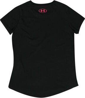 Under Armour Girl's Under Armour Junior Sportstyle T-Shirt in Black Zwart - 7-8J / 122-128cm