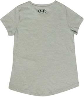 Under Armour Girl's Under Armour UA Sportstyle Graphic T-Shirt in Grey - maat 11-12J / 146-152cm Grijs