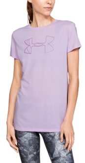 Under Armour Graphic Logo Classic Crew Zwart,Lila - Small