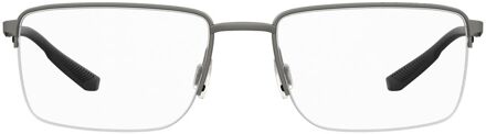 Under Armour Halflijne Rechthoekige Brillen - maat Grijs