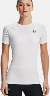 Under Armour Heatgear Authentics Comp T-shirt Dames-Wit - M,L,XL