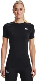 Under Armour Heatgear Authentics Comp T-shirt Dames-Zwart - M
