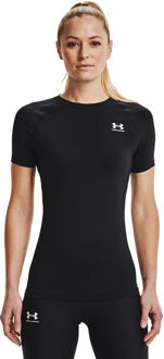 Under Armour Heatgear Authentics Comp T-shirt Dames-Zwart - XL