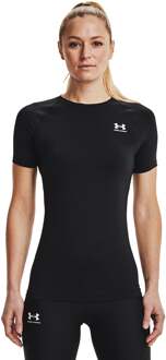 Under Armour Heatgear Authentics Comp T-shirt Dames-Zwart - XS,S,M,L,XL