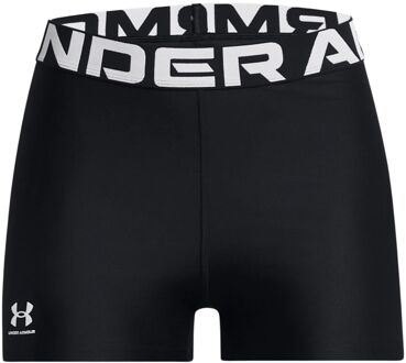 Under Armour Heatgear Authentics Shorty Short Voor Tennisballen Dames-Zwart - M