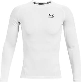 Under Armour Heatgear Comp Longsleeve Heren-Wit,Zwart - XS,S,M,L,XL,XXL,3XL
