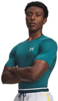 Under Armour Heatgear Comp T-shirt Heren-groen, wit - S,M,L,XL,XXL