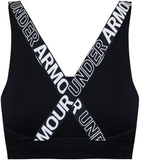 Under Armour HeatGear Dames Zwarte Sportbeha - maat