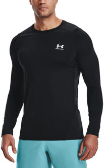 Under Armour Heatgear Fitted Longsleeve Heren zwart - XXL