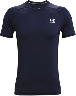 Under Armour HeatGear Fitted Shirt Heren navy - M