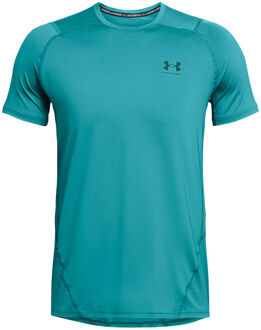 Under Armour Heatgear Fitted T-shirt Heren blauw - S,L,XL,XXL
